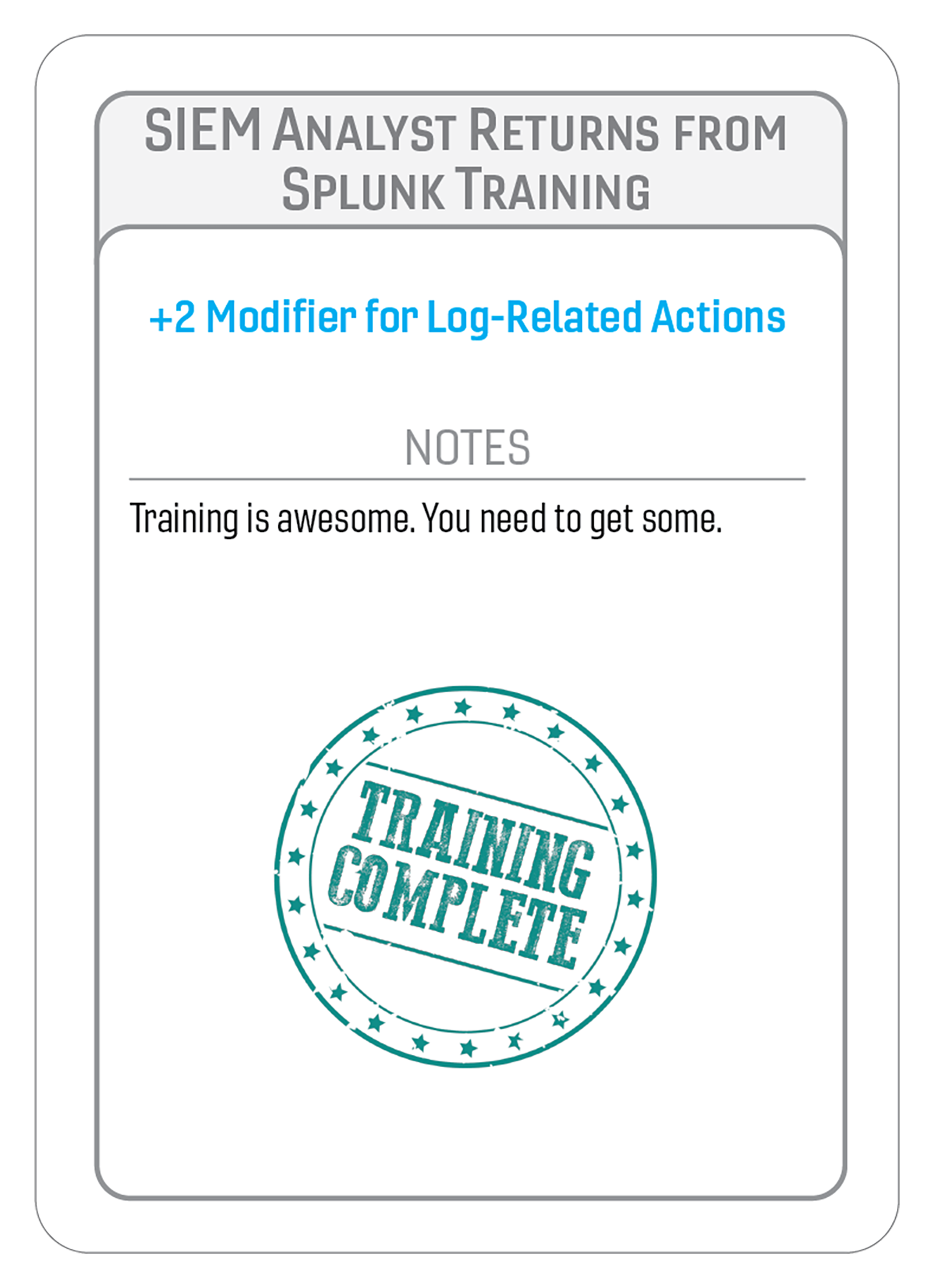 SIEM Analysts Returns from Splunk Training-46