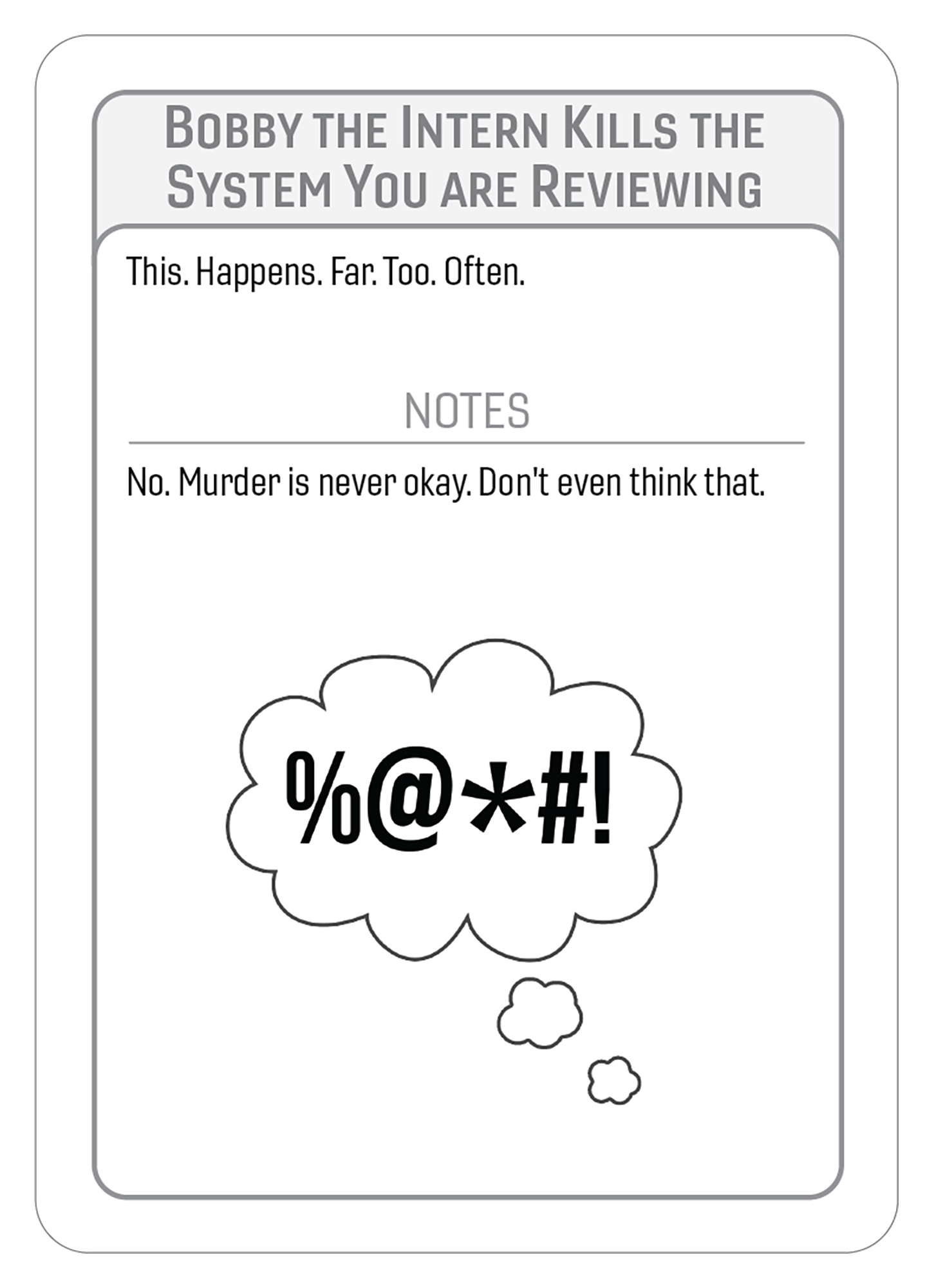 Bobby the Intern Kills the System You are Reviewing-50